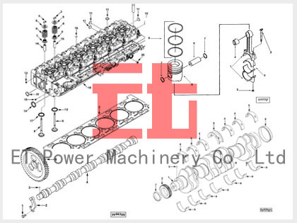 Cummins 6L8.9 parts