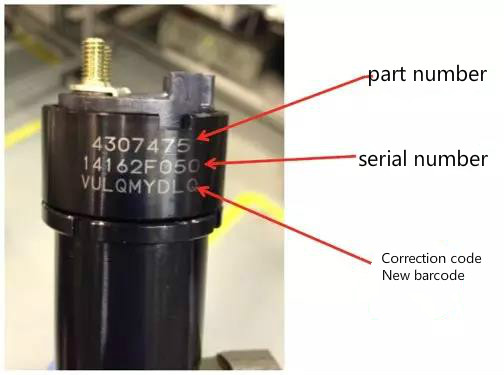 Fácil configuración de código de corrección del inyector de combustible y restablecimiento